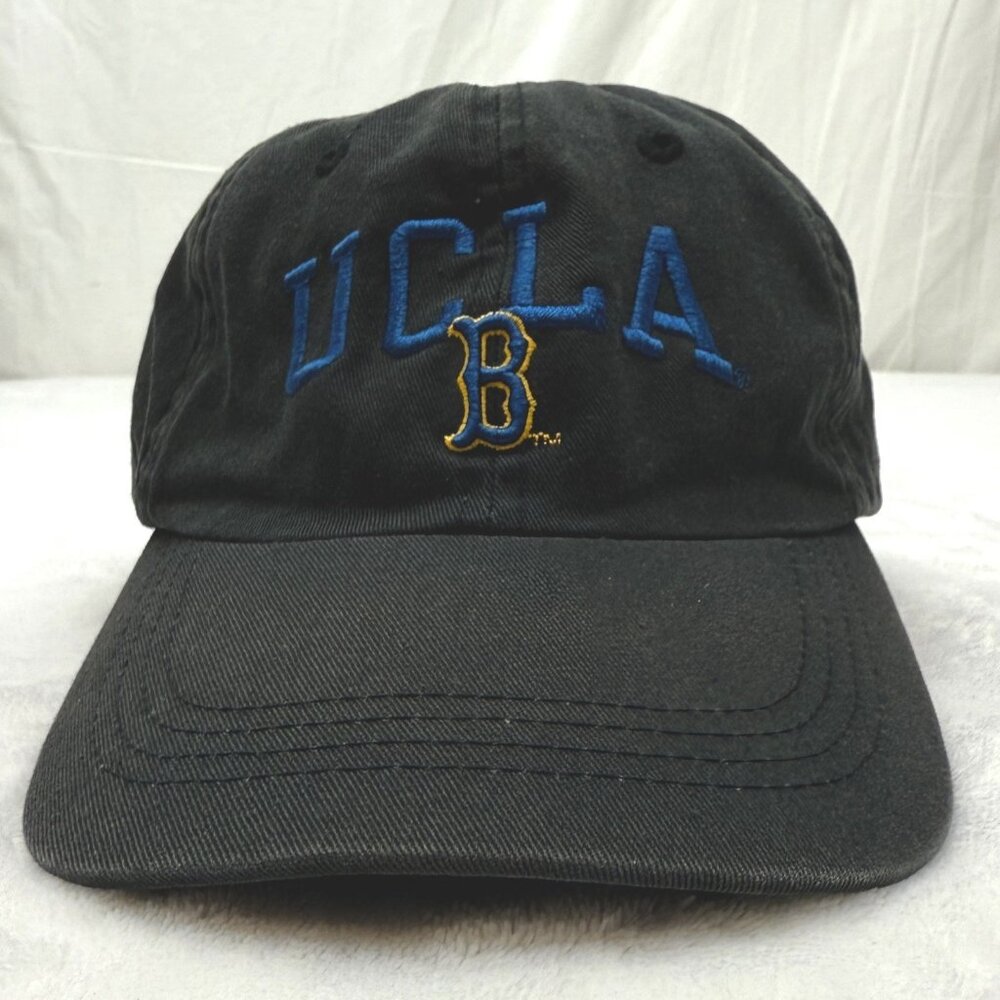 UCLA Bruins Adjustable Cap Hat Black Champion Authentic Athletic Apparel